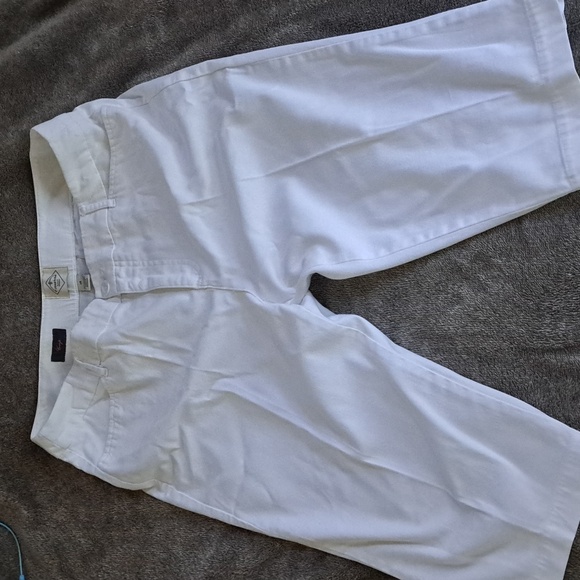 St. John's Bay Pants - St. Johns Bay White Crop Shorts